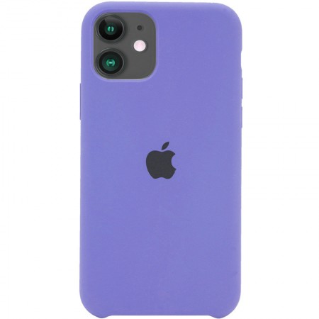 Чехол Silicone Case (AA) для Apple iPhone 11 (6.1'') Сиреневый (2844)