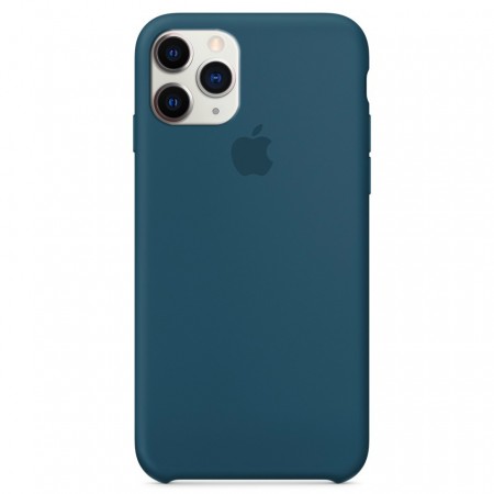 Чехол Silicone Case (AA) для Apple iPhone 11 Pro (5.8'') Синий (2859)