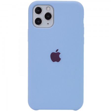 Чехол Silicone Case (AA) для Apple iPhone 11 Pro (5.8'') Блакитний (2869)