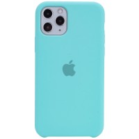 Чехол Silicone Case (AA) для Apple iPhone 11 Pro (5.8'') Бирюзовый (2872)