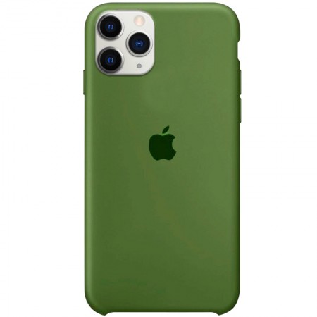 Чехол Silicone Case (AA) для Apple iPhone 11 Pro (5.8'') Зелений (31005)