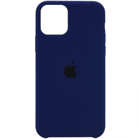 Чехол Silicone Case (AA) для Apple iPhone 11 Pro (5.8'') Синий (2896)