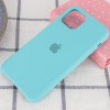 Чехол Silicone Case (AA) для Apple iPhone 11 Pro Max (6.5'') Бірюзовий (23649)