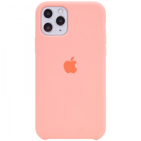 Чехол Silicone Case (AA) для Apple iPhone 11 Pro Max (6.5'') Рожевий (2923)