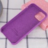 Чехол Silicone Case (AA) для Apple iPhone 11 Pro Max (6.5'') Фиолетовый (2925)