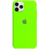 Чехол Silicone Case (AA) для Apple iPhone 11 Pro Max (6.5'') Салатовий (2928)
