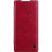 Кожаный чехол книжка G-Case Vintage Business Series для Samsung Galaxy Note 10 Красный (2951)