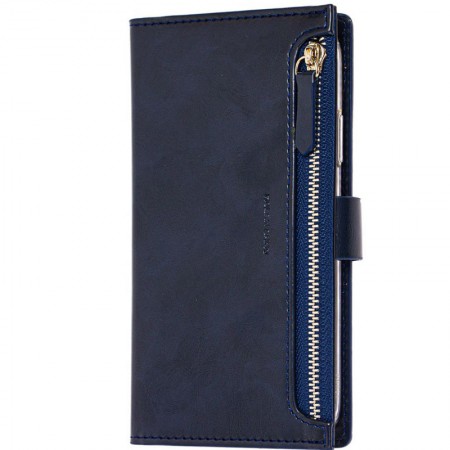 Чехол книжка Molan Cano Zipper Bestie bag для Samsung Galaxy Note 10 Синий (12305)