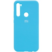 Чехол Silicone Cover Full Protective (AA) для Xiaomi Redmi Note 8 Блакитний (2966)