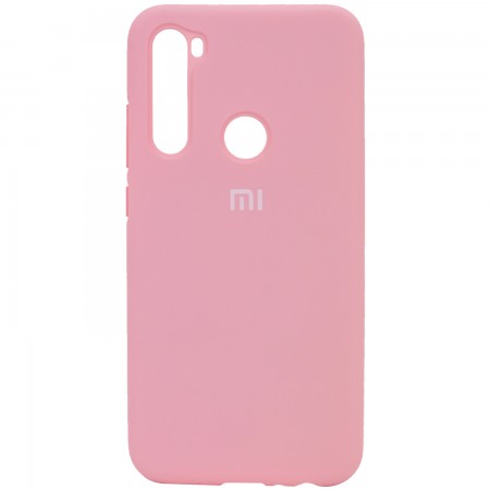 Чехол Silicone Cover Full Protective (AA) для Xiaomi Redmi Note 8 Розовый (2962)