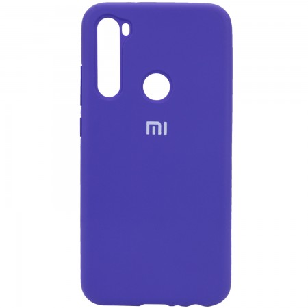 Чехол Silicone Cover Full Protective (AA) для Xiaomi Redmi Note 8 Фиолетовый (2959)