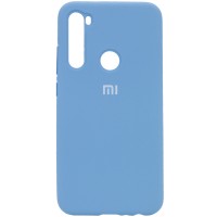 Чехол Silicone Cover Full Protective (AA) для Xiaomi Redmi Note 8 Синій (17889)