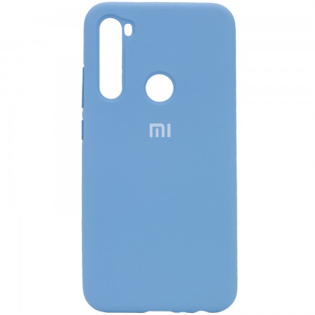 Чехол Silicone Cover Full Protective (AA) для Xiaomi Redmi Note 8 Синий (17889)
