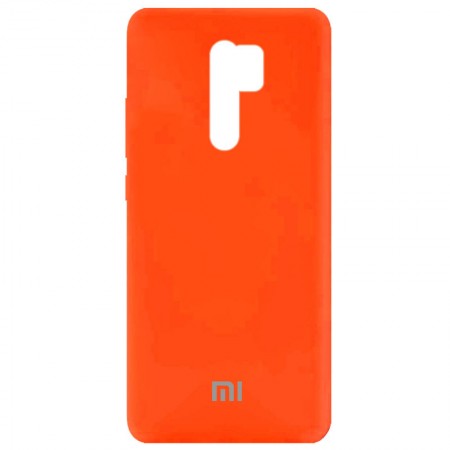 Чехол Silicone Cover Full Protective (AA) для Xiaomi Redmi Note 8 Pro Оранжевый (18447)
