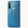 Кожаный чехол (книжка) Art Case с визитницей для Xiaomi Redmi Note 8 Синій (2972)