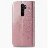 Кожаный чехол (книжка) Art Case с визитницей для Xiaomi Redmi Note 8 Pro Розовый (29029)