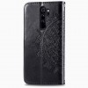 Кожаный чехол (книжка) Art Case с визитницей для Xiaomi Redmi Note 8 Pro Черный (29026)