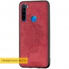 TPU+Textile чехол Mandala с 3D тиснением для Xiaomi Redmi Note 8 Красный (2977)