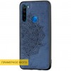 TPU+Textile чехол Mandala с 3D тиснением для Xiaomi Redmi Note 8 Синій (2975)