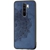 TPU+Textile чехол Mandala с 3D тиснением для Xiaomi Redmi Note 8 Pro Синій (2979)