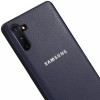 Кожаная накладка Classic series для Samsung Galaxy Note 10 Синій (2994)