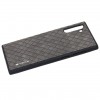 Кожаная накладка VORSON Braided leather series для Samsung Galaxy Note 10 Серый (12318)