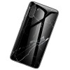 TPU+Glass чехол Luxury Marble для Samsung Galaxy Note 10 Чорний (12320)