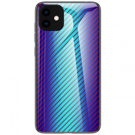 TPU+Glass чехол Twist для Apple iPhone 11 (6.1'') Голубой (3045)