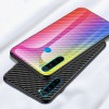 TPU+Glass чехол Twist для Xiaomi Redmi Note 8 Бузковий (3059)