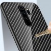 TPU+Glass чехол Twist для Xiaomi Redmi Note 8 Pro Черный (3061)