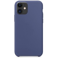 Чехол Silicone Case without Logo (AA) для Apple iPhone 11 (6.1'') Синій (3065)