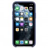 Чехол Silicone Case without Logo (AA) для Apple iPhone 11 (6.1'') Синий (3065)