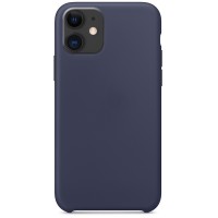 Чехол Silicone Case without Logo (AA) для Apple iPhone 11 (6.1'') Синий (3064)