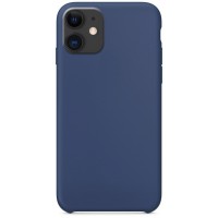Чехол Silicone Case without Logo (AA) для Apple iPhone 11 (6.1'') Синій (3066)