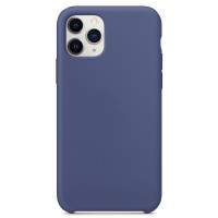 Чехол Silicone Case without Logo (AA) для Apple iPhone 11 Pro (5.8'') Синий (3080)