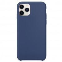 Чехол Silicone Case without Logo (AA) для Apple iPhone 11 Pro (5.8'') Синий (3069)