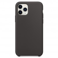 Чехол Silicone Case without Logo (AA) для Apple iPhone 11 Pro Max (6.5'') Чорний (3086)