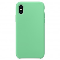 Чехол Silicone Case without Logo (AA) для Apple iPhone XS Max (6.5'') Зелений (3100)