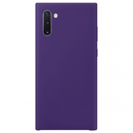 Чехол Silicone Cover without Logo (AA) для Samsung Galaxy Note 10 Фиолетовый (17042)