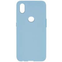 Силиконовый чехол Soft Full cover для Samsung Galaxy A10s Блакитний (17108)