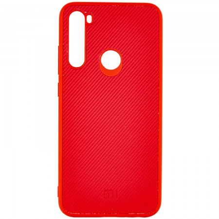 TPU чехол Fiber Logo для Xiaomi Redmi Note 8 Красный (3111)