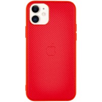TPU чехол Fiber Logo для Apple iPhone 11 (6.1'') Червоний (3115)