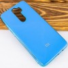 TPU чехол GLOSSY LOGO для Xiaomi Redmi Note 8 Pro Блакитний (3145)