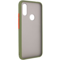 TPU+PC чехол Color Buttons для Xiaomi Redmi Note 7 / Note 7 Pro / Note 7s Зелёный (12977)