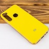 TPU чехол GLOSSY LOGO для Xiaomi Redmi Note 8 Желтый (3186)