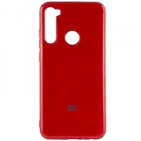 TPU чехол GLOSSY LOGO для Xiaomi Redmi Note 8 Красный (3183)