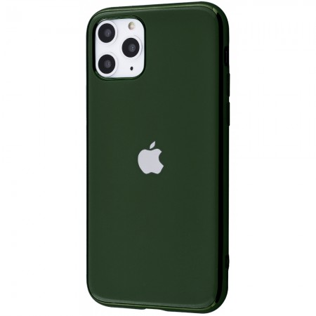 TPU чехол GLOSSY LOGO для Apple iPhone 11 Pro Max (6.5'') Зелёный (3189)
