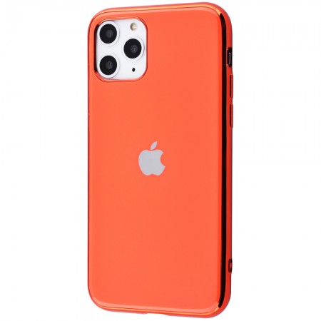 TPU чехол GLOSSY LOGO для Apple iPhone 11 Pro Max (6.5'') Коралловый (3190)