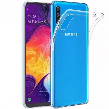 TPU чехол Epic Transparent 1,0mm для Samsung Galaxy A50 (A505F) / A50s / A30s Белый (15514)