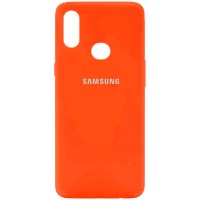Чехол Silicone Cover Full Protective (AA) для Samsung Galaxy A10s Оранжевый (18455)
